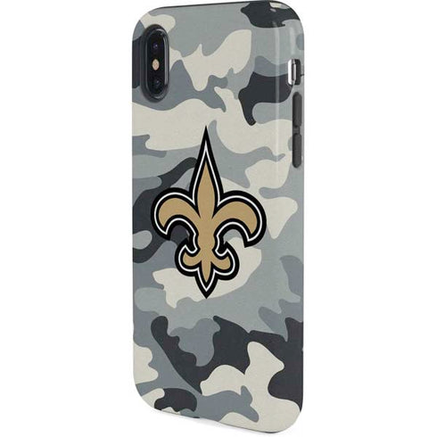 NFL New Orleans Saints Camo iPhone XS Pro Case