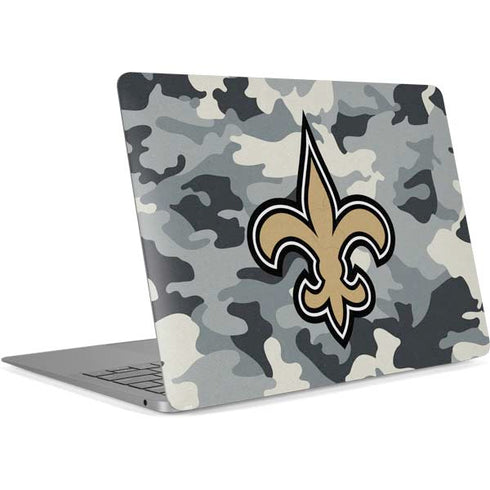 NFL New Orleans Saints Camo Apple MacBook Air Skin