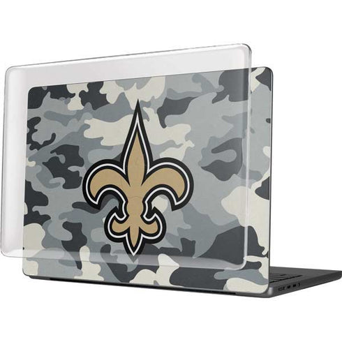 NFL New Orleans Saints Camo MacBook Pro 14in (2021-24) Case plus Skin