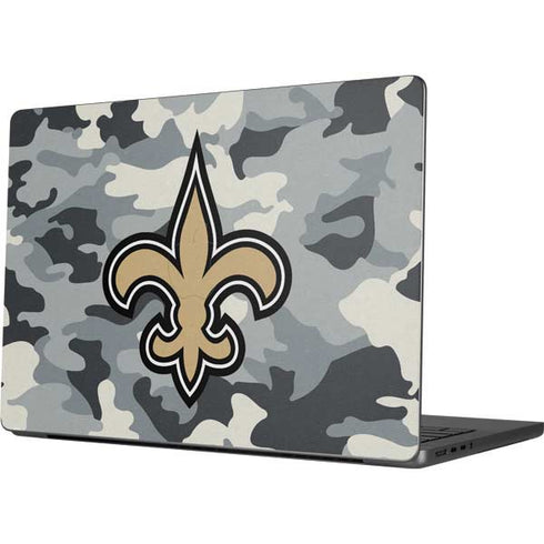 NFL New Orleans Saints Camo Apple MacBook Pro 14-inch Skin