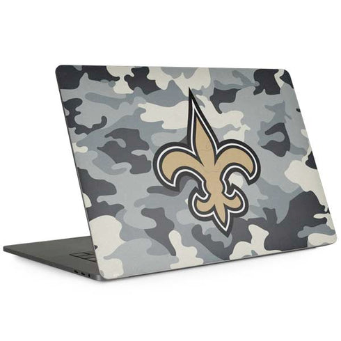 NFL New Orleans Saints Camo MacBook Skins