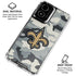 NFL New Orleans Saints Camo Moto G Power 5G (2024) Clear Case