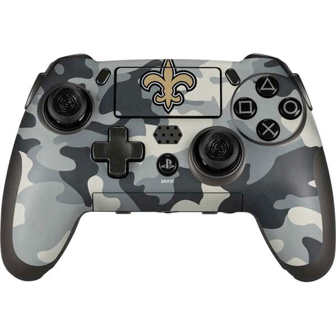 NFL New Orleans Saints Camo PlayStation Scuf Vantage 2 Controller Skin