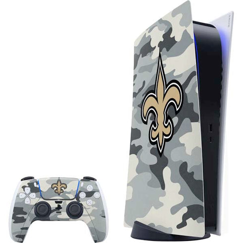 NFL New Orleans Saints Camo PlayStation PS5 Skins