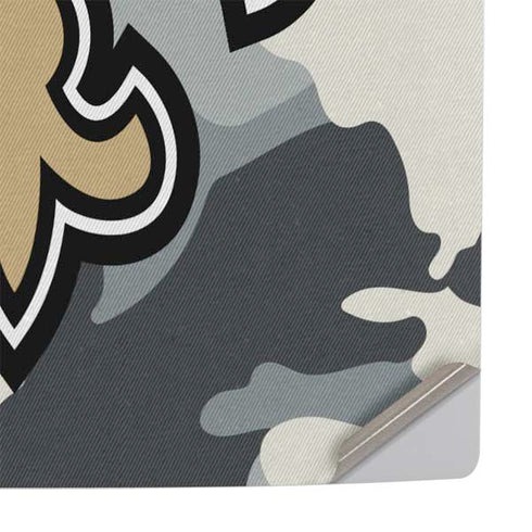 NFL New Orleans Saints Camo PS5 Pro Console Skin