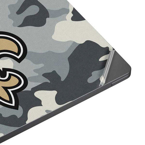 NFL New Orleans Saints Camo Surface Laptop 7 13.8in Skin