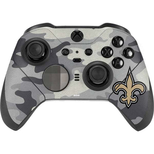NFL New Orleans Saints Camo Xbox Elite Wireless Controller Series 2 Skin