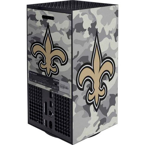 NFL New Orleans Saints Camo Xbox Series X Bundle Skin