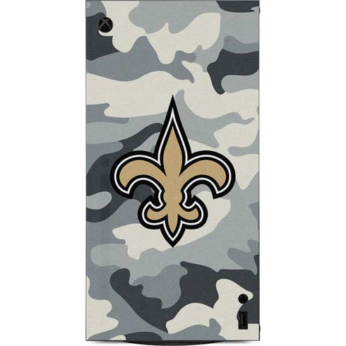 NFL New Orleans Saints Camo XBox Series X Digital Edition Console Skin