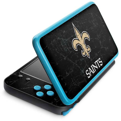 NFL New Orleans Saints Distressed Nintendo Skins