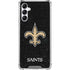 NFL New Orleans Saints Distressed Gabb Phone 4 Clear Case