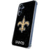 NFL New Orleans Saints Distressed Galaxy A35 5G Clear Case