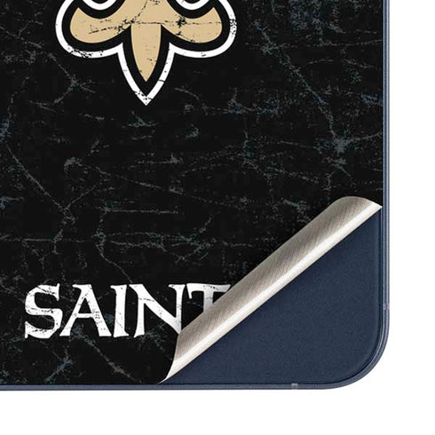 NFL New Orleans Saints Distressed Galaxy A35 5G Skin