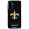 NFL New Orleans Saints Distressed Galaxy A36 5G Clear Case