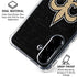 NFL New Orleans Saints Distressed Galaxy A36 5G Clear Case