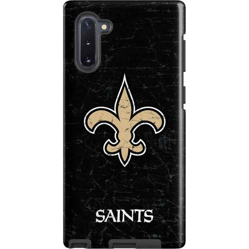 NFL New Orleans Saints Distressed Galaxy Cases