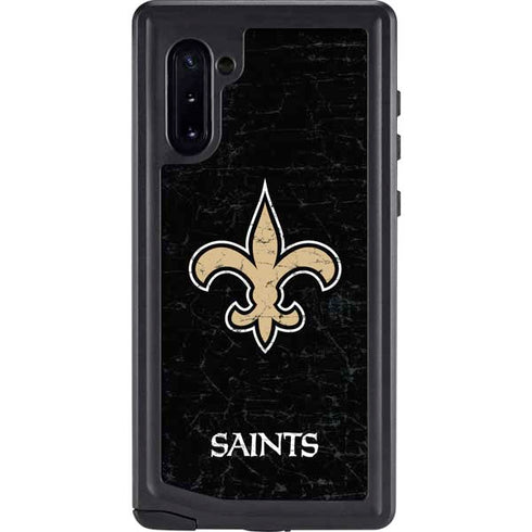 NFL New Orleans Saints Distressed Galaxy Cases