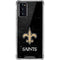 NFL New Orleans Saints Distressed Galaxy Note20 5G Clear Case