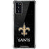 NFL New Orleans Saints Distressed Galaxy Note20 5G Clear Case