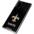 NFL New Orleans Saints Distressed Galaxy Note20 5G Clear Case