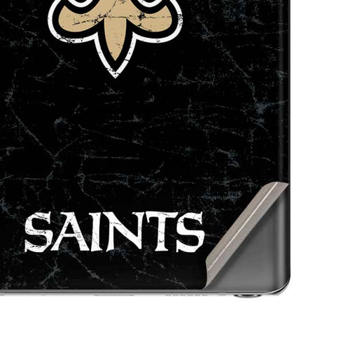 NFL New Orleans Saints Distressed Galaxy Note20 5G Skin