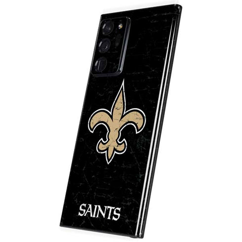 NFL New Orleans Saints Distressed Galaxy Note20 Ultra 5G Skin
