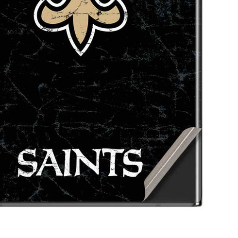 NFL New Orleans Saints Distressed Galaxy Note20 Ultra 5G Skin