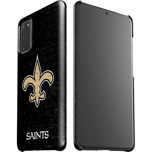 NFL New Orleans Saints Distressed Galaxy S20 Lite Case