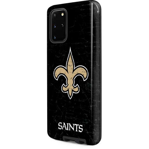 NFL New Orleans Saints Distressed Galaxy S20 Plus Pro Case