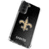 NFL New Orleans Saints Distressed Galaxy S22 Clear Case