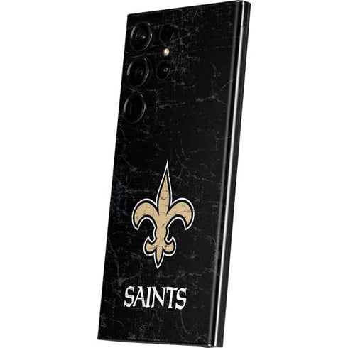 NFL New Orleans Saints Distressed Galaxy Skins