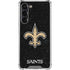 NFL New Orleans Saints Distressed Galaxy S24 FE Clear Case