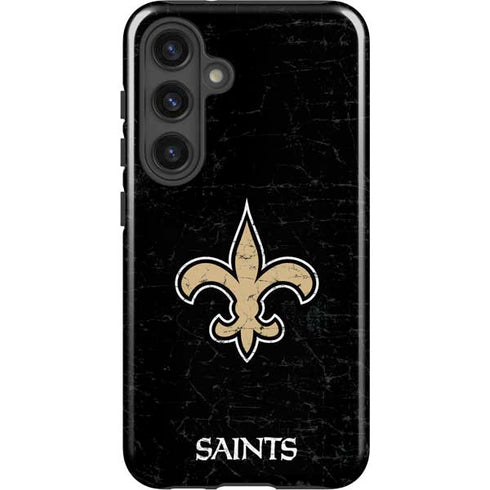 NFL New Orleans Saints Distressed Galaxy S25 Impact Case
