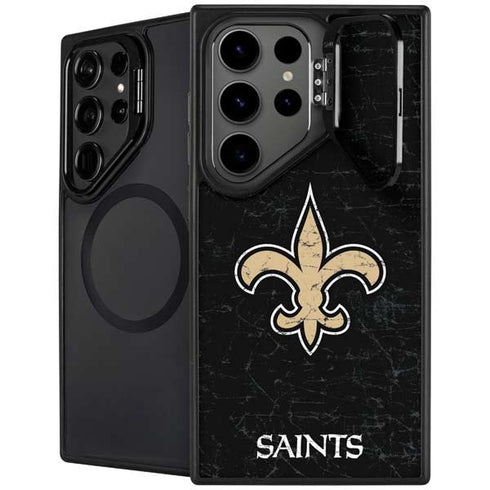 NFL New Orleans Saints Distressed Galaxy Cases