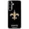 NFL New Orleans Saints Distressed Galaxy S26 Clear Case