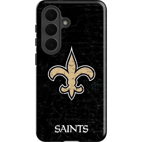 NFL New Orleans Saints Distressed Galaxy S26 Impact Case