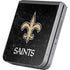 NFL New Orleans Saints Distressed Galaxy Z Flip6 Skin