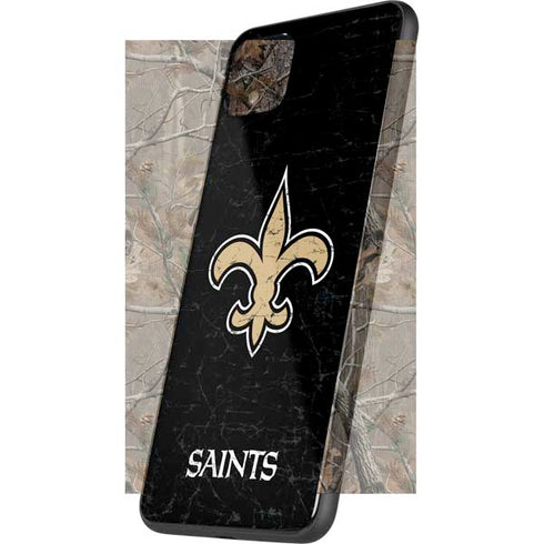NFL New Orleans Saints Distressed Google Pixel 4 XL Skin