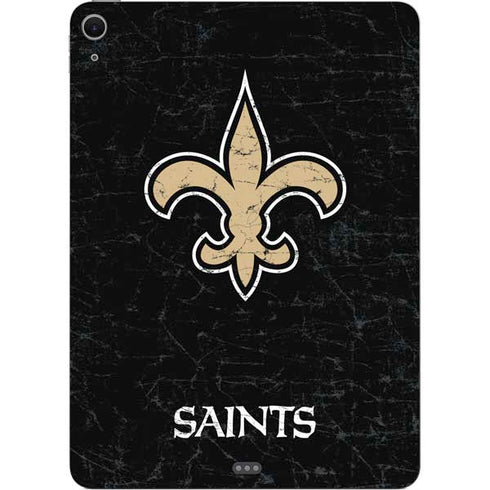 NFL New Orleans Saints Distressed Apple iPad Air Skin