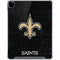 NFL New Orleans Saints Distressed iPad Pro 12.9in (2020) Clear Case