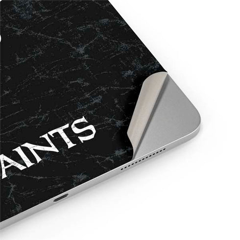 NFL New Orleans Saints Distressed iPad Pro 13in M4 (2024) Skin