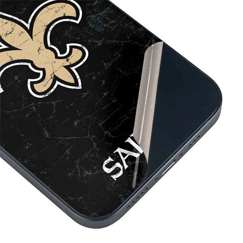 NFL New Orleans Saints Distressed iPhone Skins