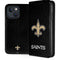 NFL New Orleans Saints Distressed iPhone 15 Folio Case