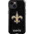 NFL New Orleans Saints Distressed iPhone 15 Impact Case