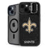 NFL New Orleans Saints Distressed iPhone 15 Kickstand Case