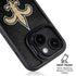 NFL New Orleans Saints Distressed iPhone 15 Plus Kickstand Case