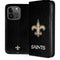 NFL New Orleans Saints Distressed iPhone 15 Pro Folio Case