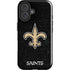 NFL New Orleans Saints Distressed iPhone 16 Impact Case