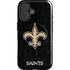 NFL New Orleans Saints Distressed iPhone 16 Magsafe Impact Case
