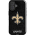 NFL New Orleans Saints Distressed iPhone 16 Plus Impact Case